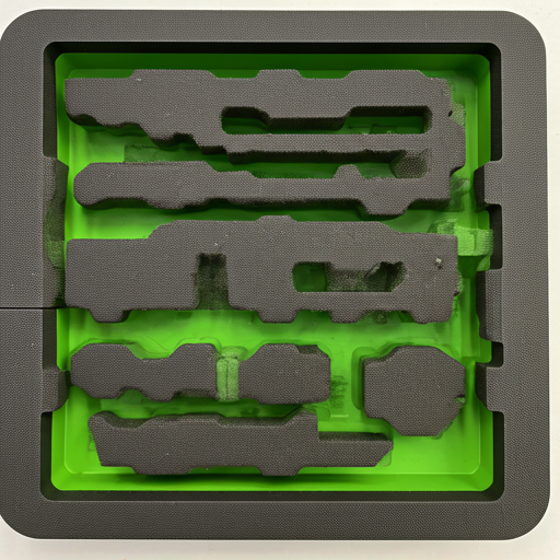 CNC-routed custom foam insert tray